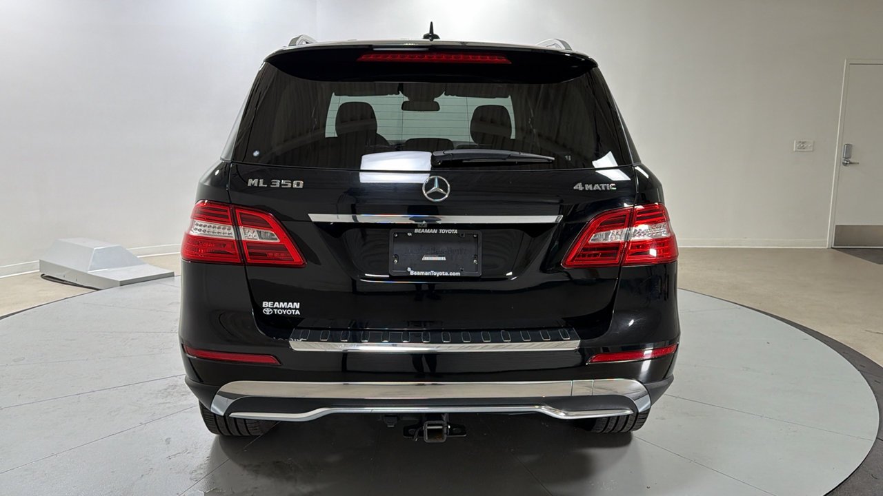Used 2015 Black Mercedes-Benz ML 350 image 4