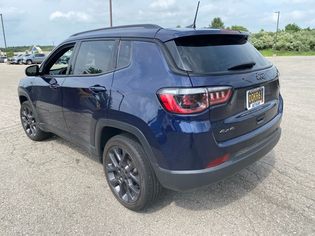 Used 2021 Jazz Blue Pearlcoat Jeep 80th Special Edition image 5