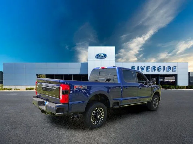 New 2026 Argon Blue Metallic Ford F-250® Platinum® image 7