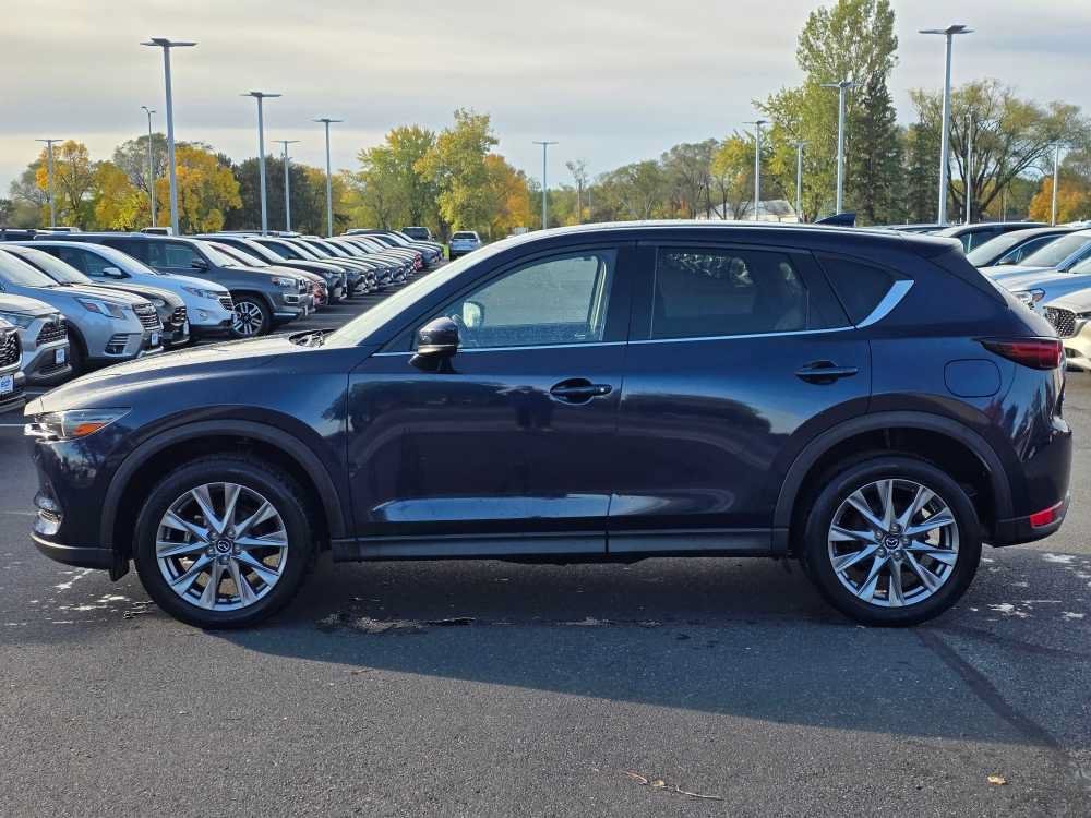 Used 2021 Deep Crystal Blue Mica Mazda Grand Touring image 2