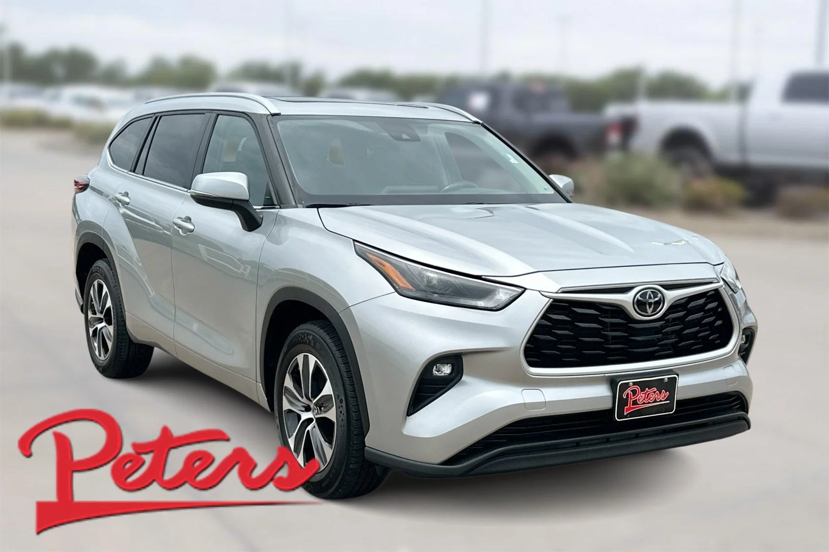 Used 2023 Celestial Silver Metallic Toyota XLE image 1