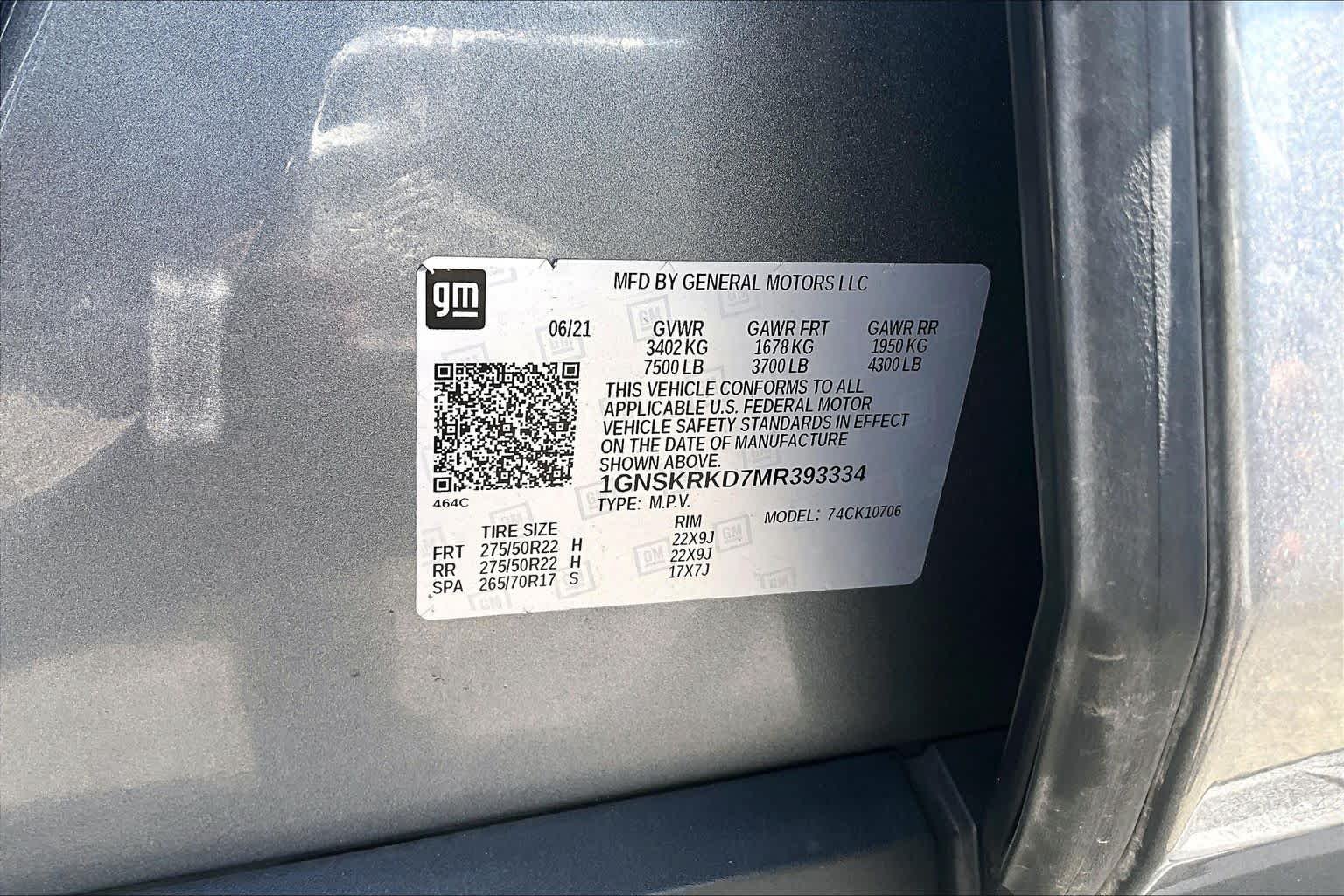 Used 2021 Satin Steel Metallic Chevrolet RST image 32