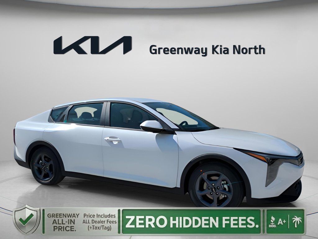 New 2026 Snow White Pearl Kia LXS image 1