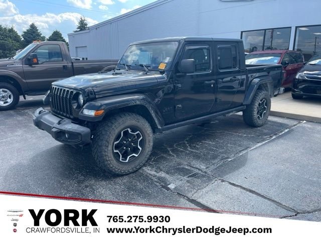 Used 2021 Black Jeep  image 1