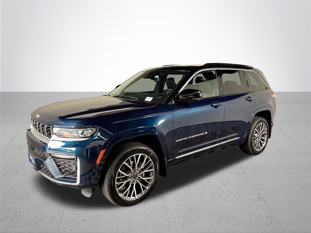 New 2026 Fathom Blue Pearl-Coat Exterior Paint Jeep Summit image 2