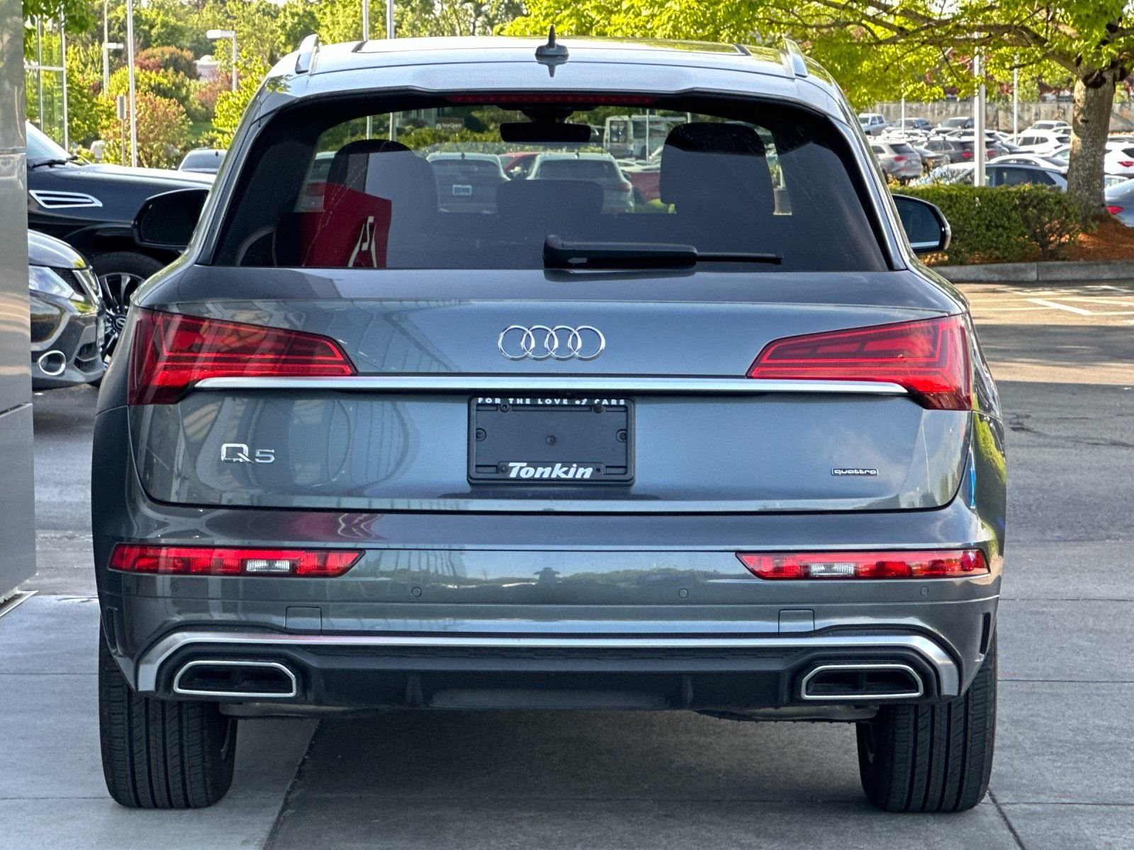 Used 2022 Gray Audi 45 S line Premium image 3