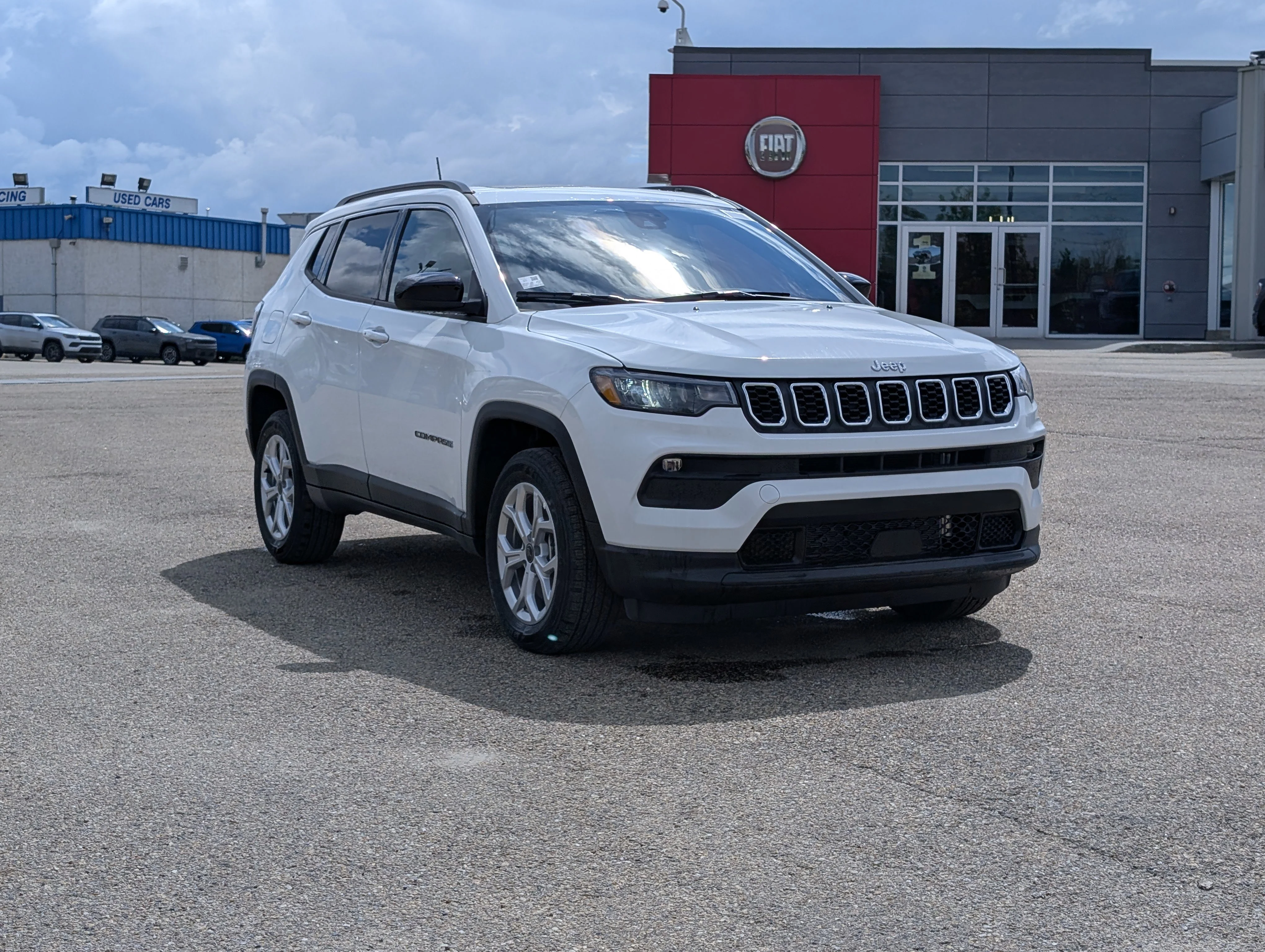New 2026 Bright White Jeep North image 9