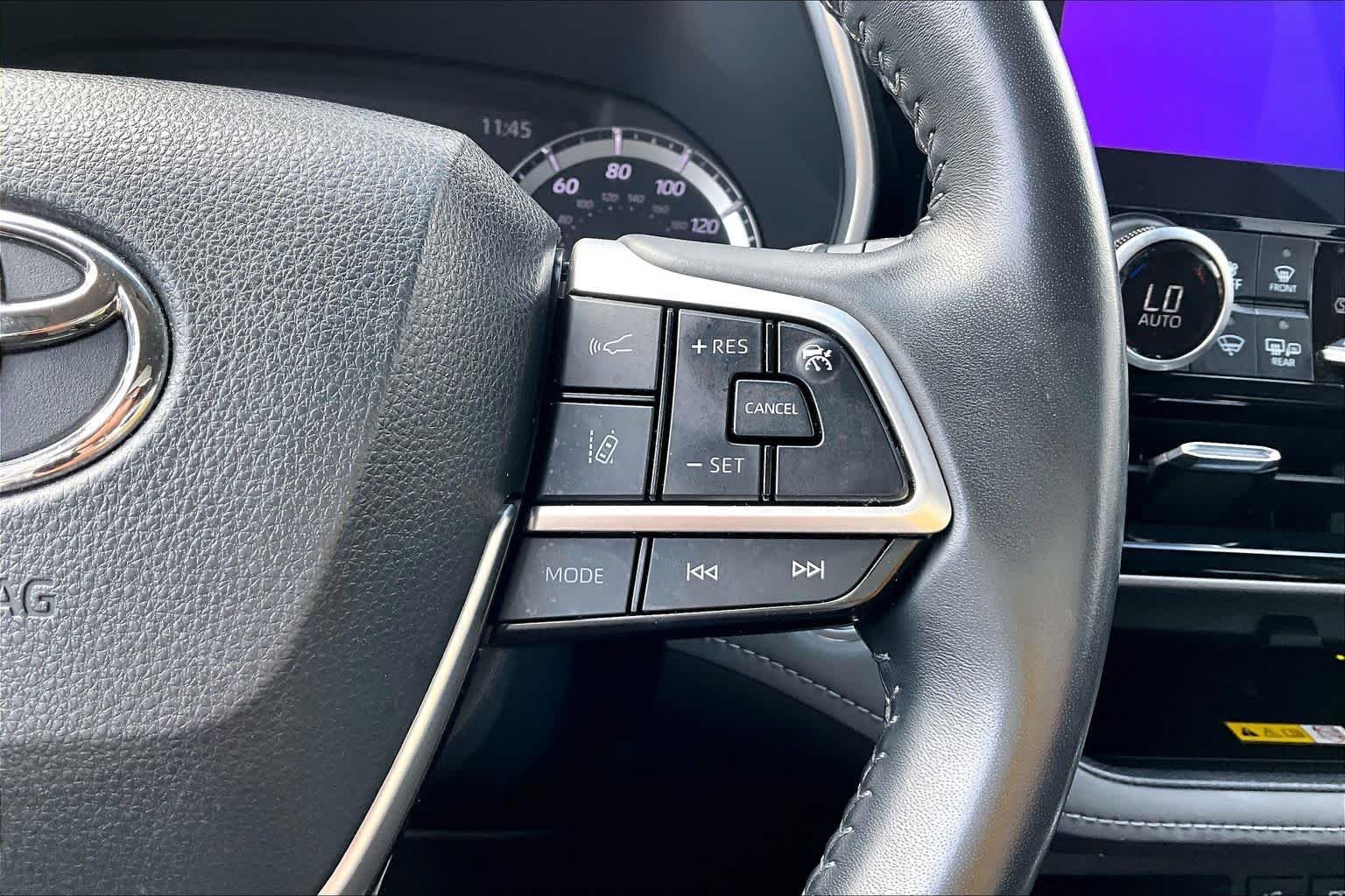 Used 2023 Celestial Silver Metallic Toyota Hybrid XLE image 25