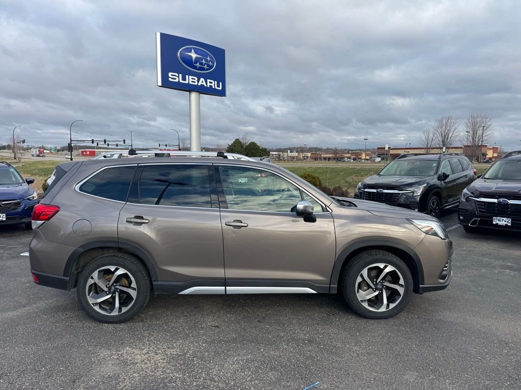 Used 2022 Subaru Forester Touring with VIN JF2SKARC9NH440301 for sale in Rochester, Minnesota