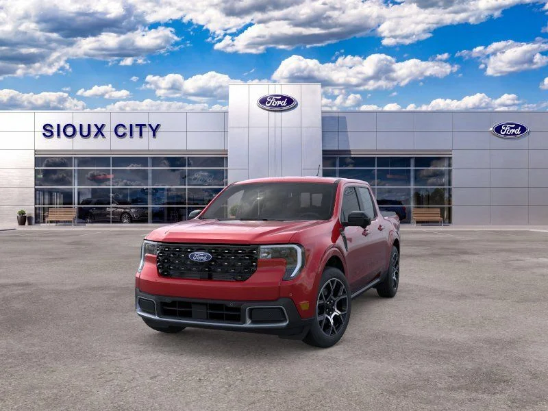New 2026 Red Ford Lariat image 2