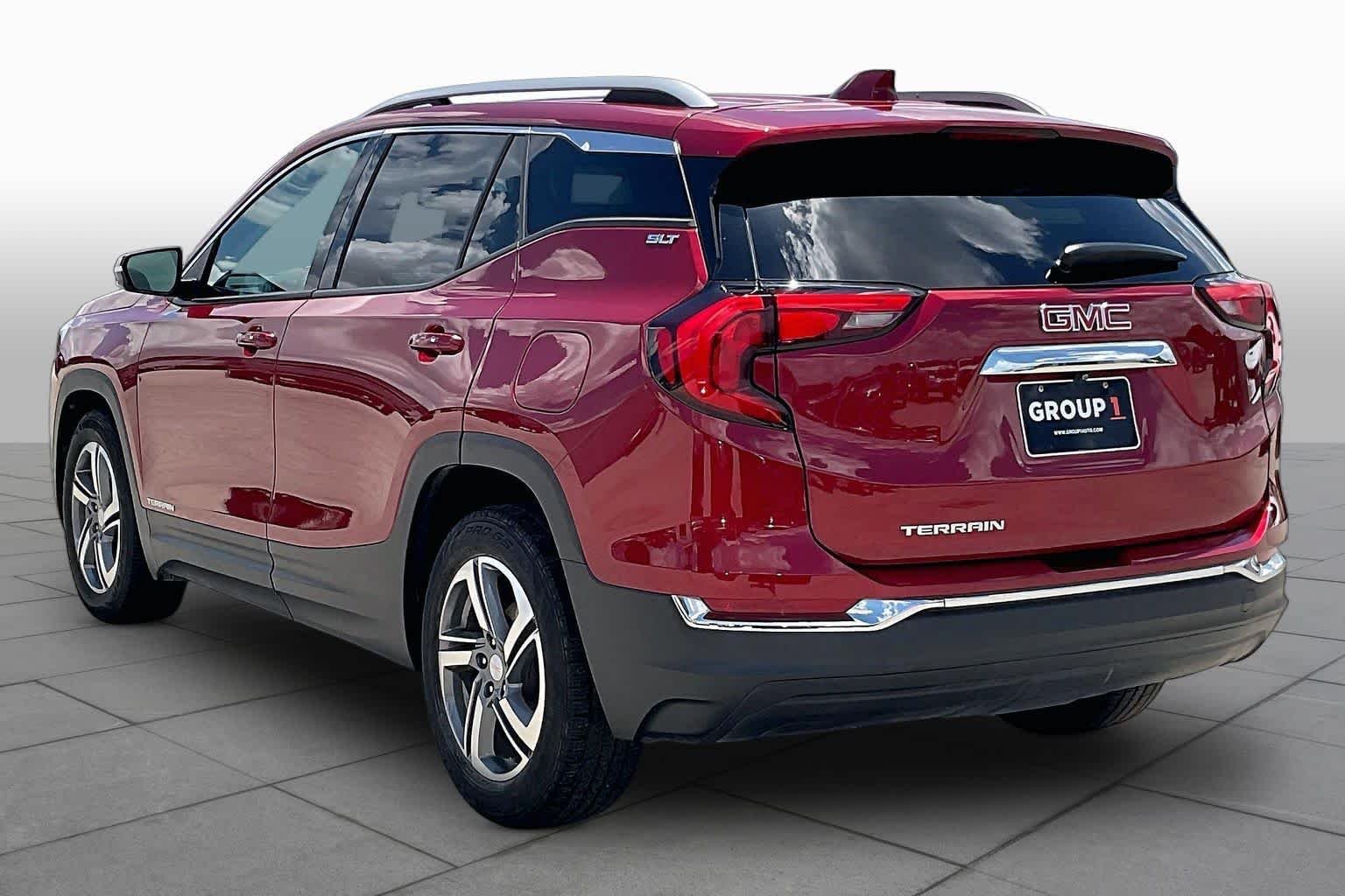 Used 2020 Red Quartz Tintcoat GMC SLT image 12
