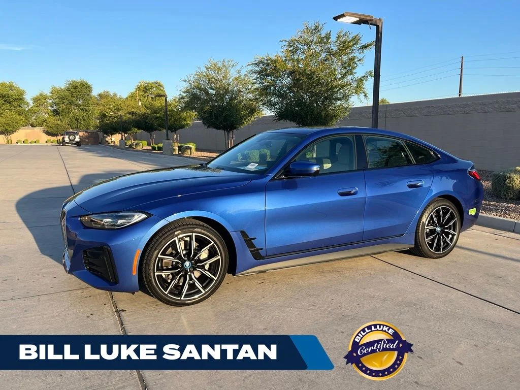 Certified Used 2023 Blue BMW eDrive40 image 1
