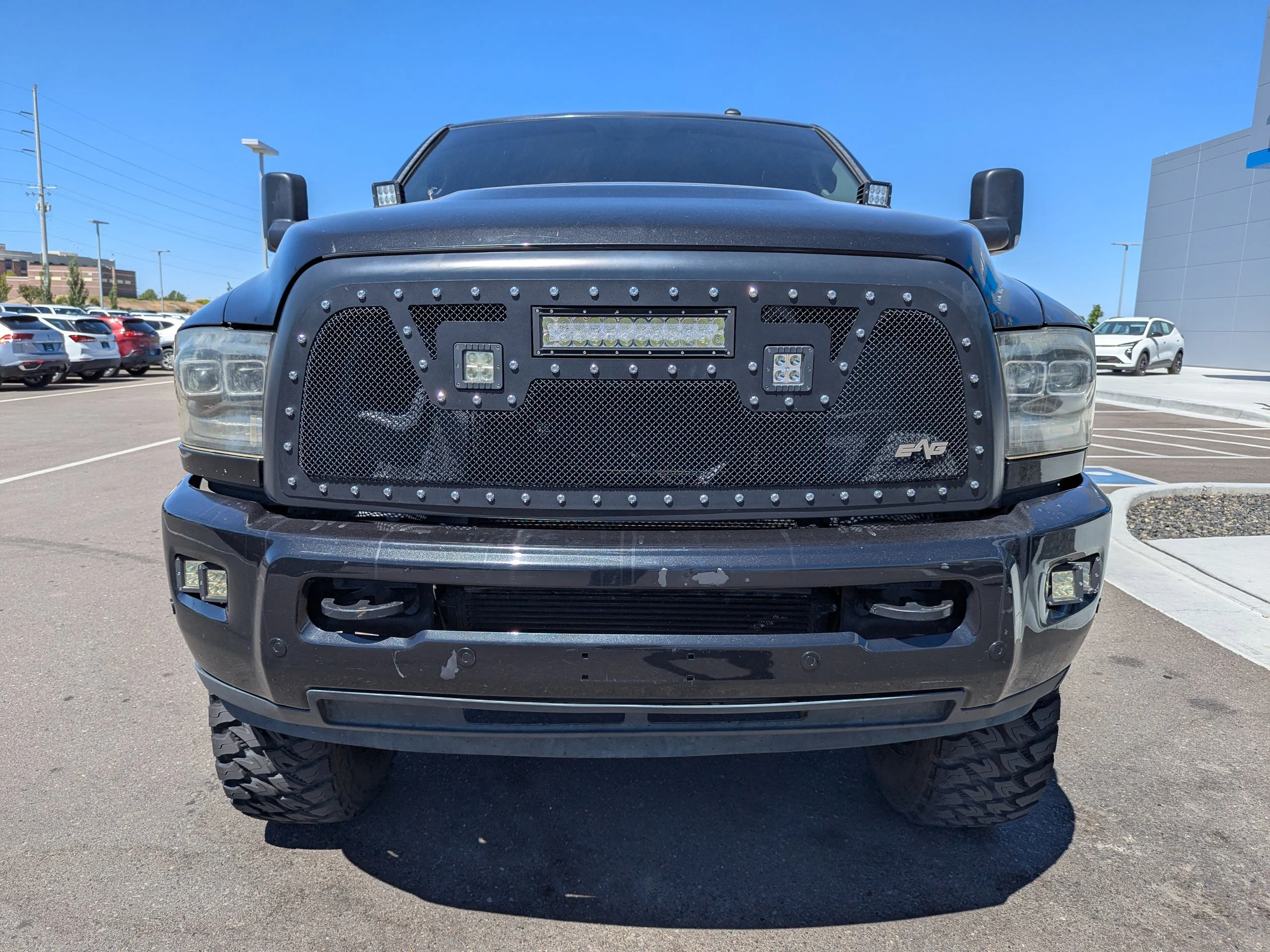 Used 2018 Brilliant Black Crystal Pearlcoat Ram Big Horn image 5