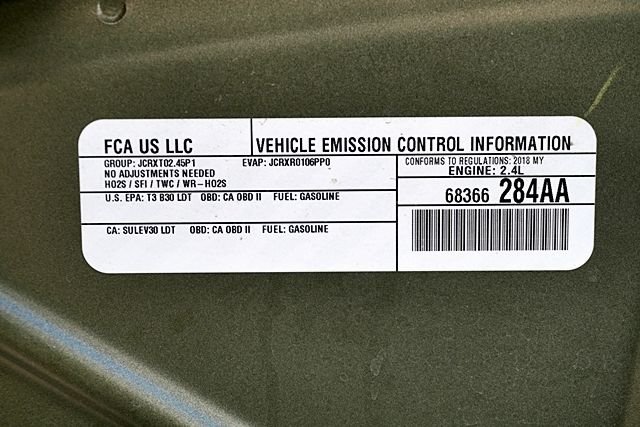 Used 2018 Green Jeep Latitude image 34