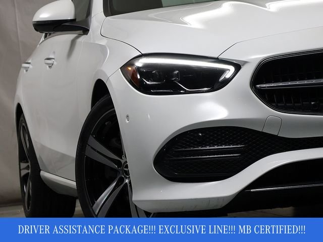 Certified Used 2023 Polar White Mercedes-Benz C 300 image 4