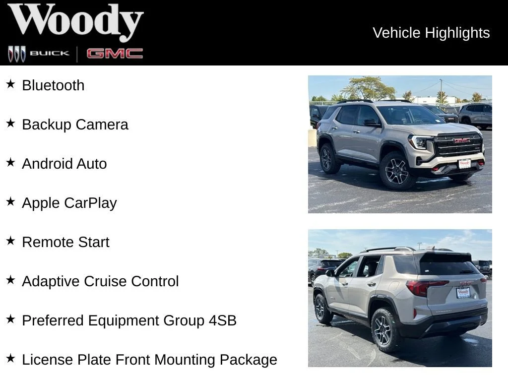 New 2026 Riverstone Metallic GMC AT4 image 3