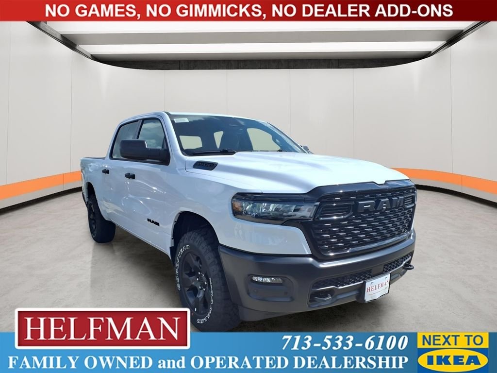 New 2026 Bright White Clear-Coat Exterior Paint RAM Warlock image 1