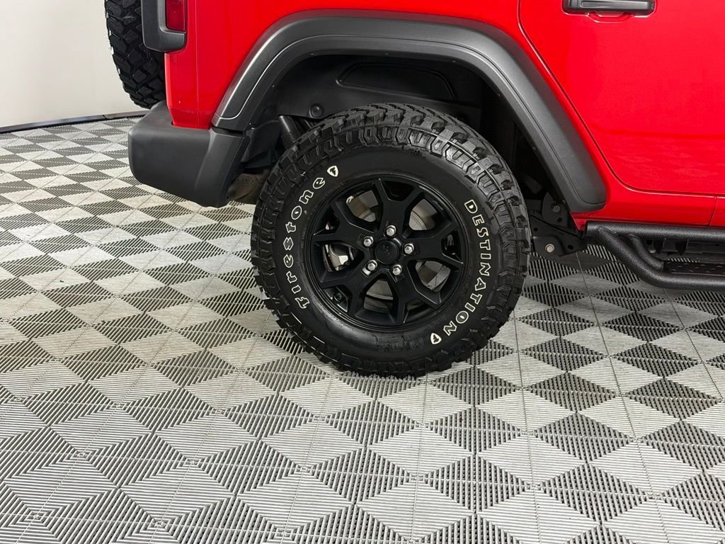 Certified Used 2021 Red Jeep Unlimited Willys image 13