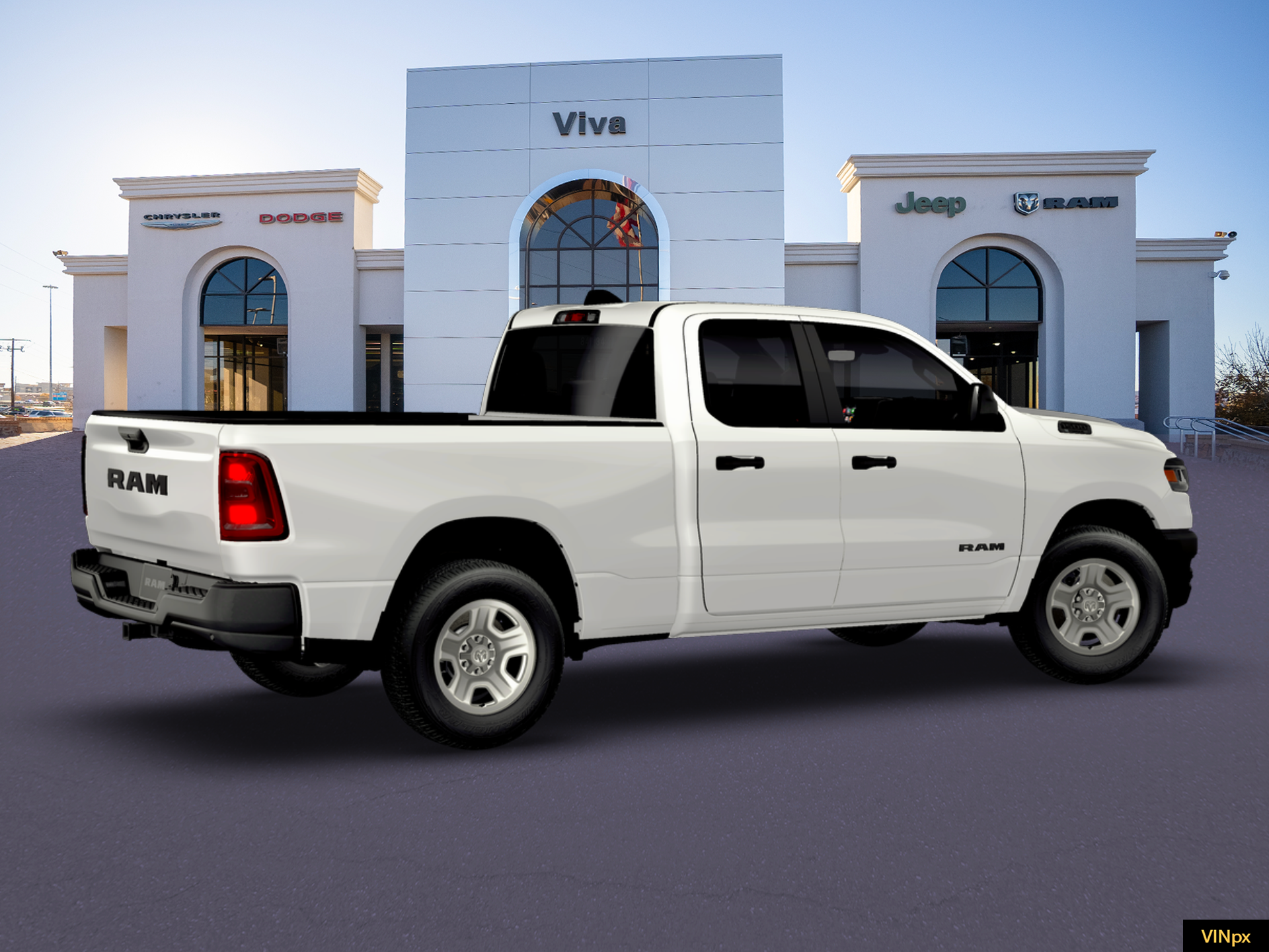 New 2026 Bright White Clearcoat RAM Tradesman image 8