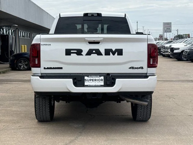 New 2026 Bright White Clear-Coat Exterior Paint RAM Laramie image 4