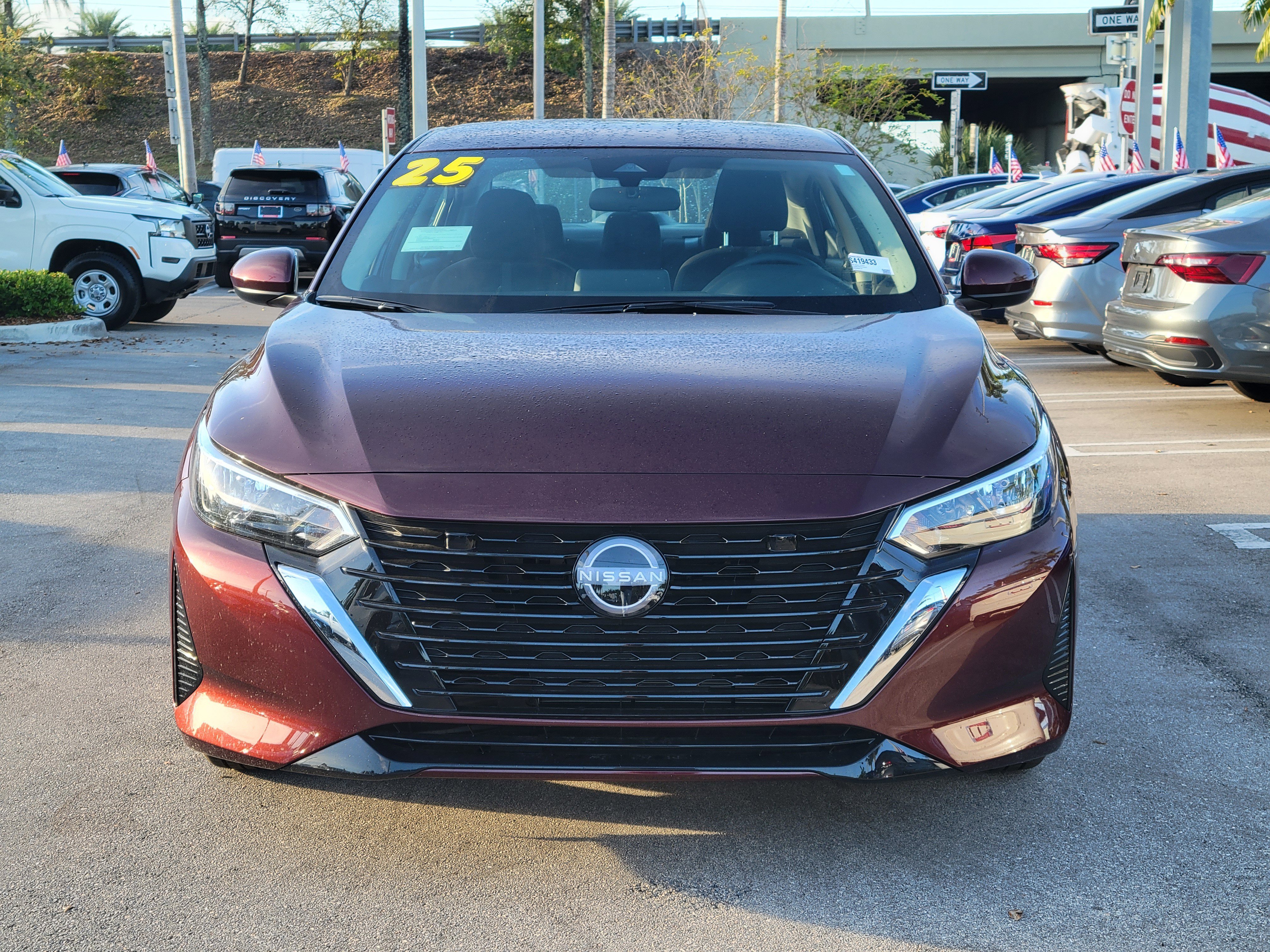 Used 2025 Nissan Sentra SV with VIN 3N1AB8CV9SY419433 for sale in Miami Gardens, FL