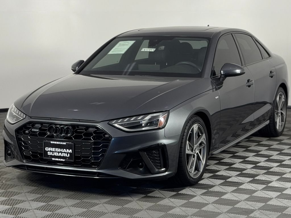 Used 2021 Daytona Gray Pearl Audi 45 S line Premium Plus image 3