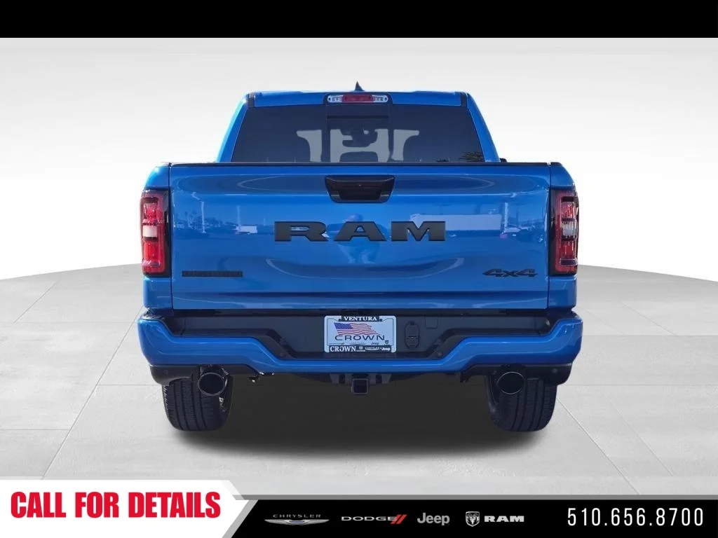 New 2026 Hydro Blue Pearl-Coat Exterior Paint RAM Big Horn image 6