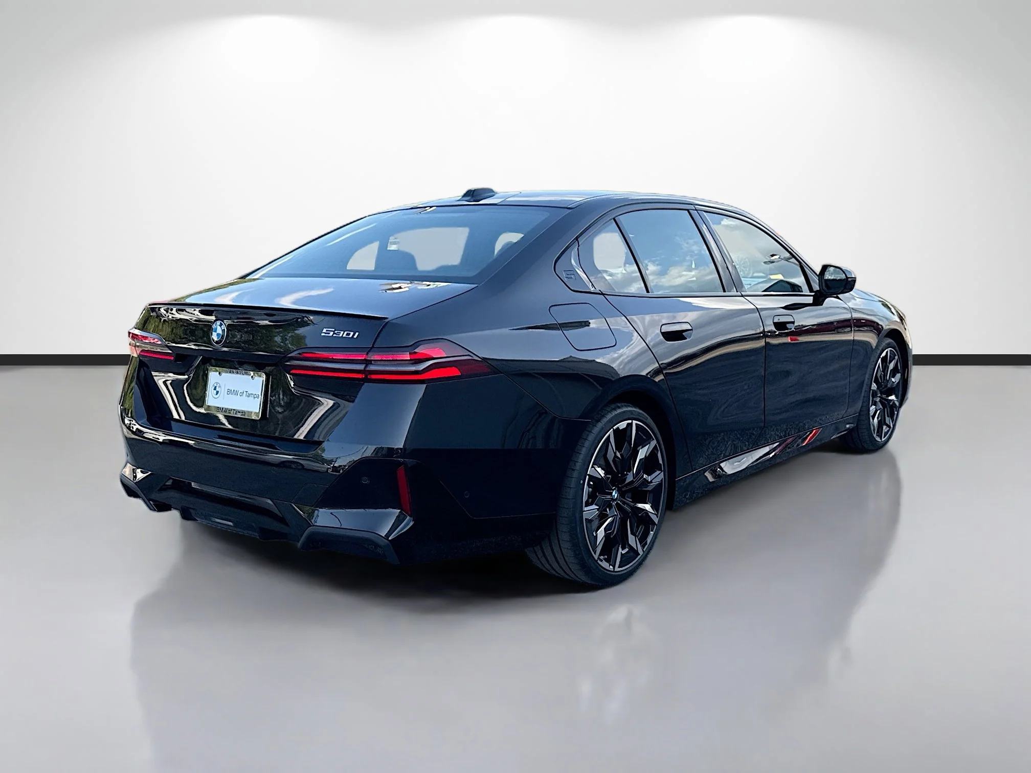 New 2027 Black Sapphire Metallic BMW 530i image 3