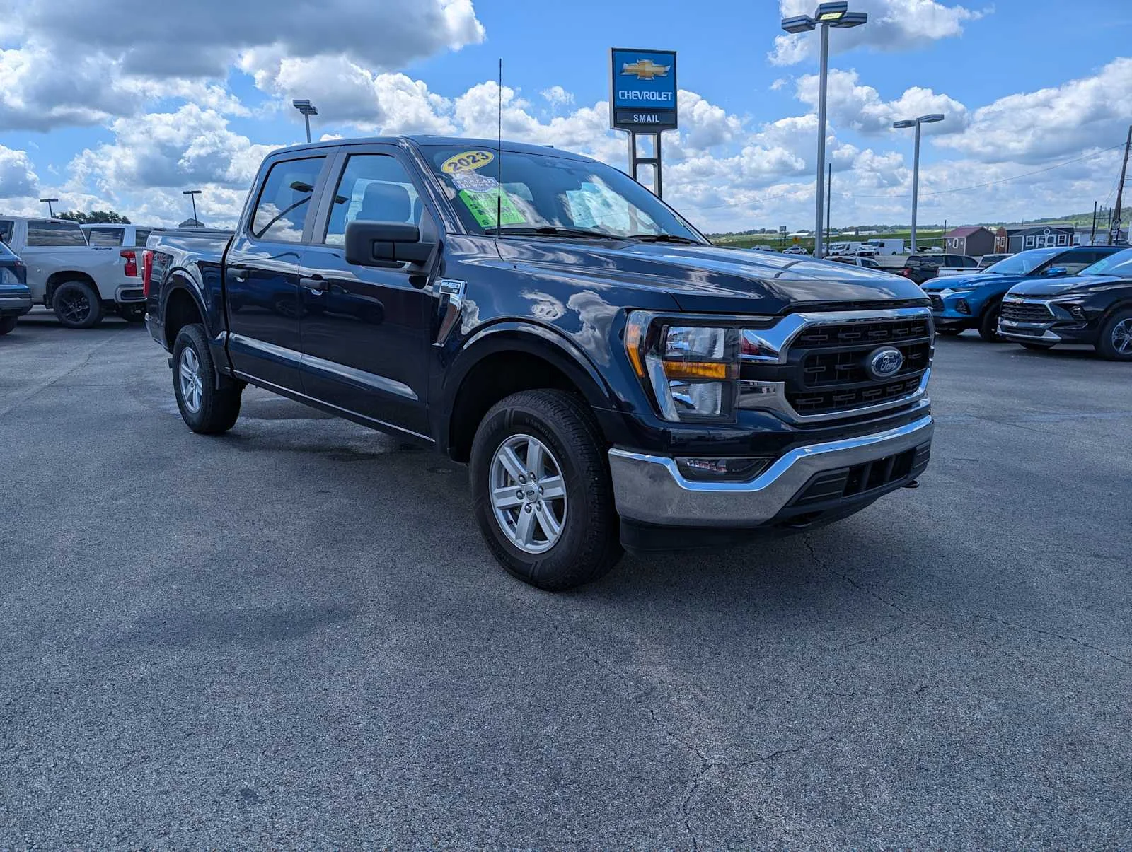 Certified Used 2023 Antimatter Blue Ford XLT image 6