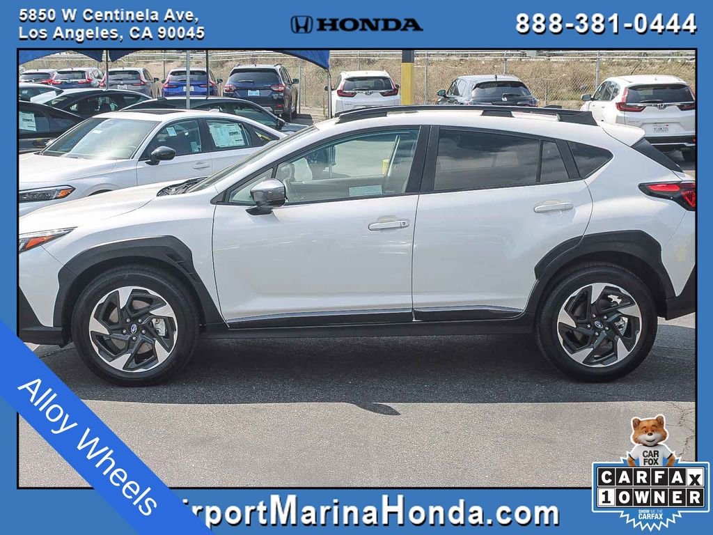 Used 2024 Crystal White Pearl Subaru Limited image 3