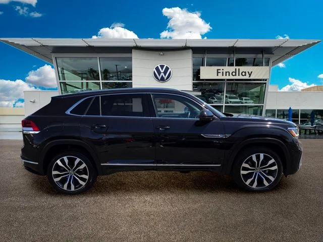 Certified Used 2023 Black Volkswagen 3.6L V6 SEL Premium R-Line image 8