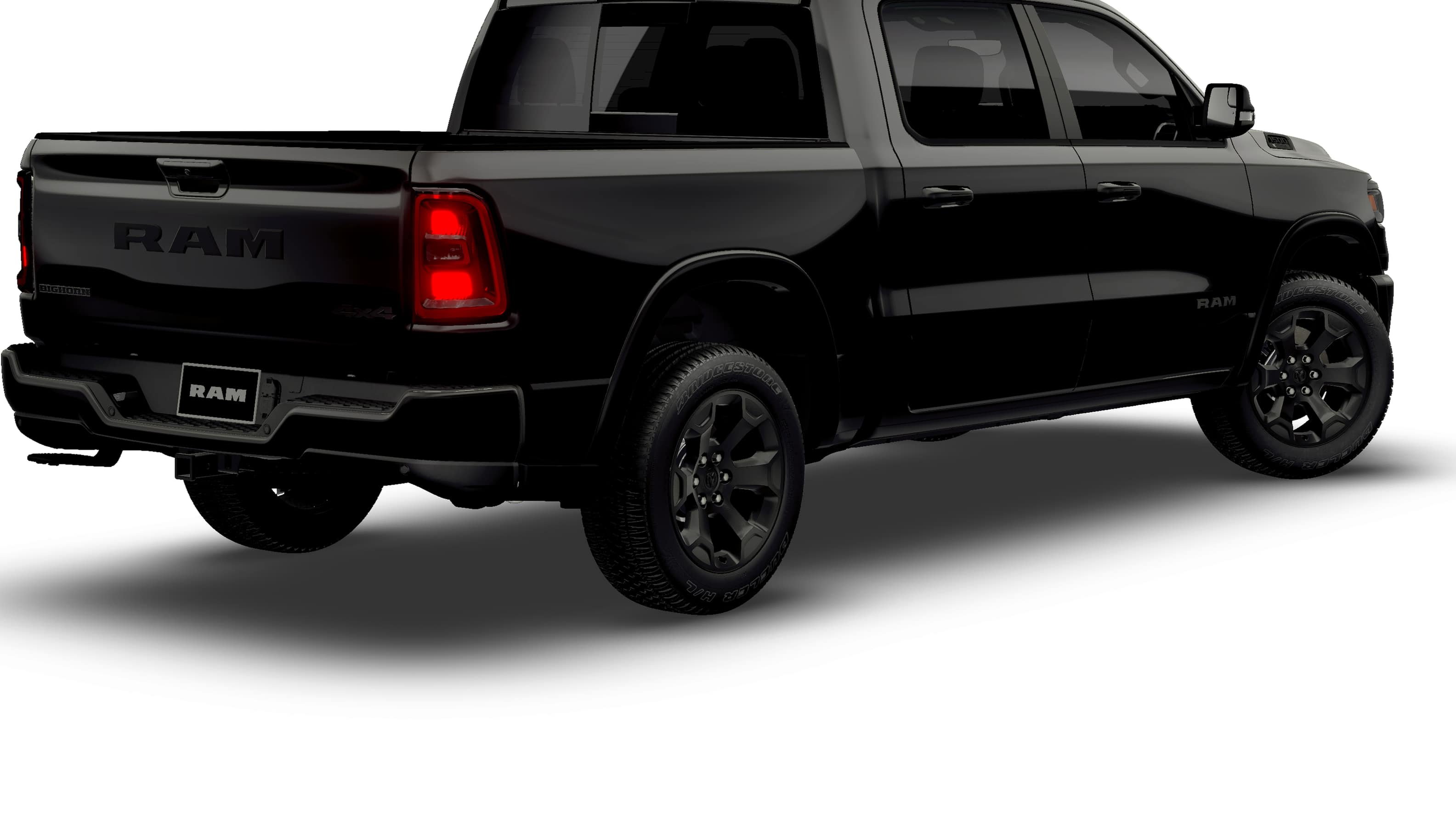 New 2026 Diamond Black Crystal Pearlcoat RAM BIG HORN image 14