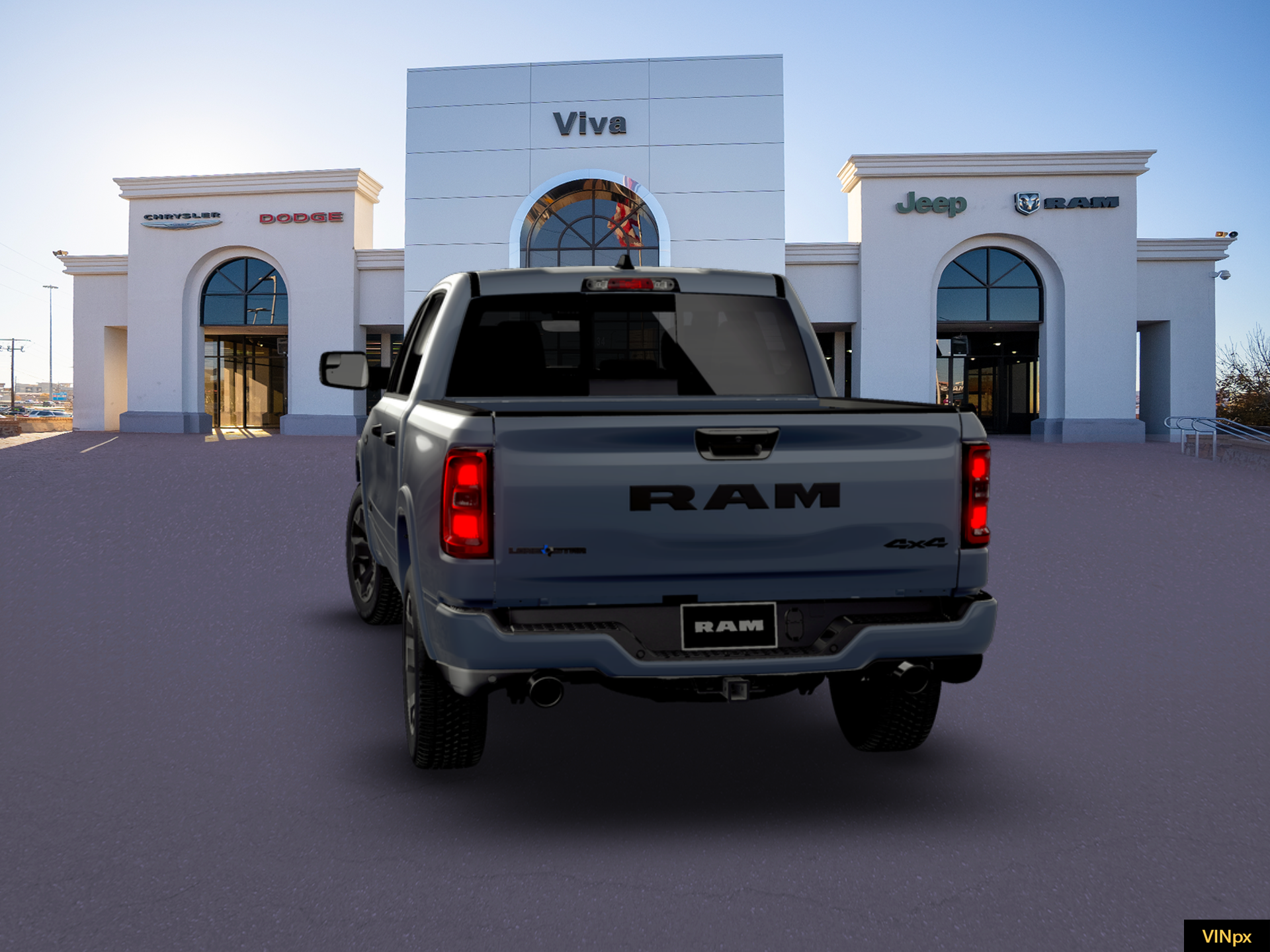 New 2026 Forged Blue Metallic Exterior Paint RAM Big Horn/Lone Star image 25
