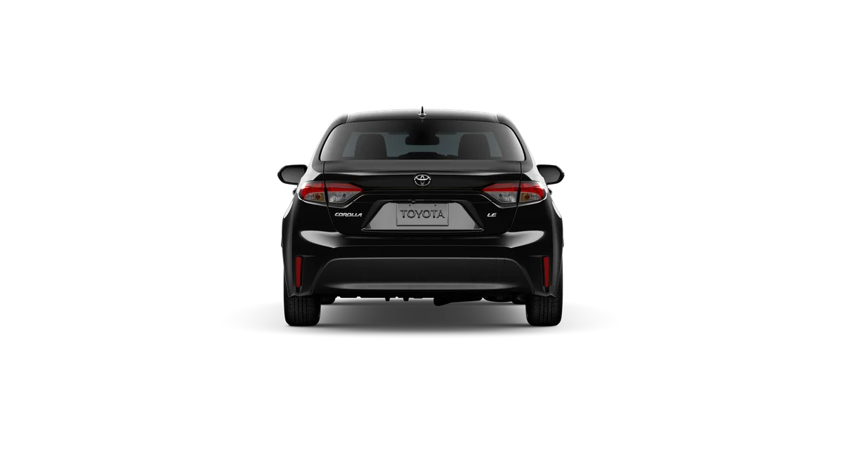 New 2026 Midnight Black Metallic Toyota LE image 8