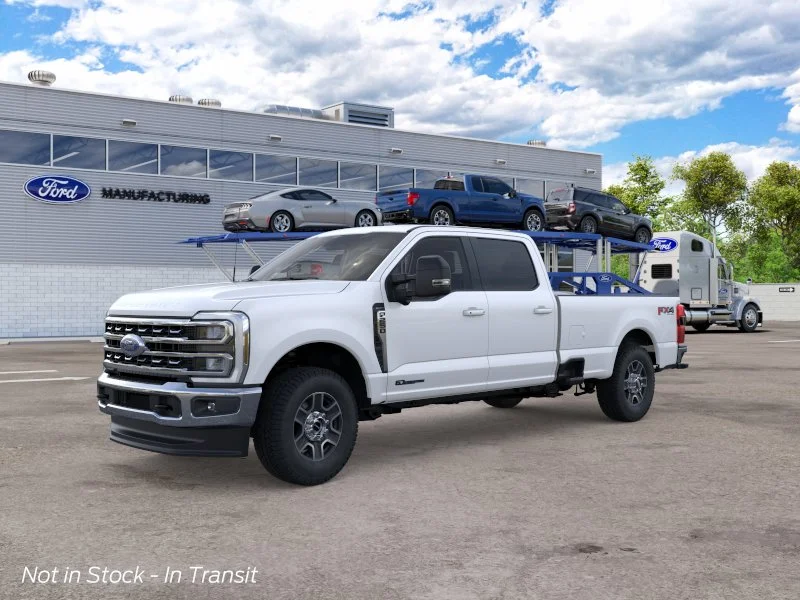 New 2026 Star White Metallic Tri-Coat Ford Lariat image 1