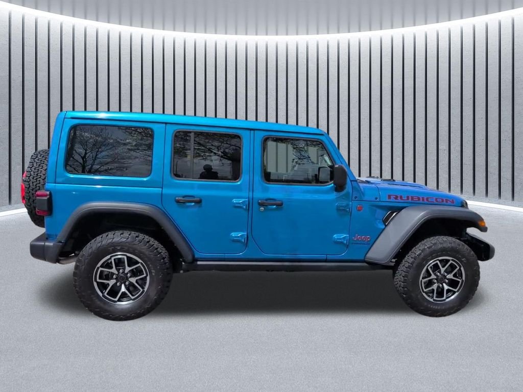 Used 2025 Blue Jeep Rubicon image 6