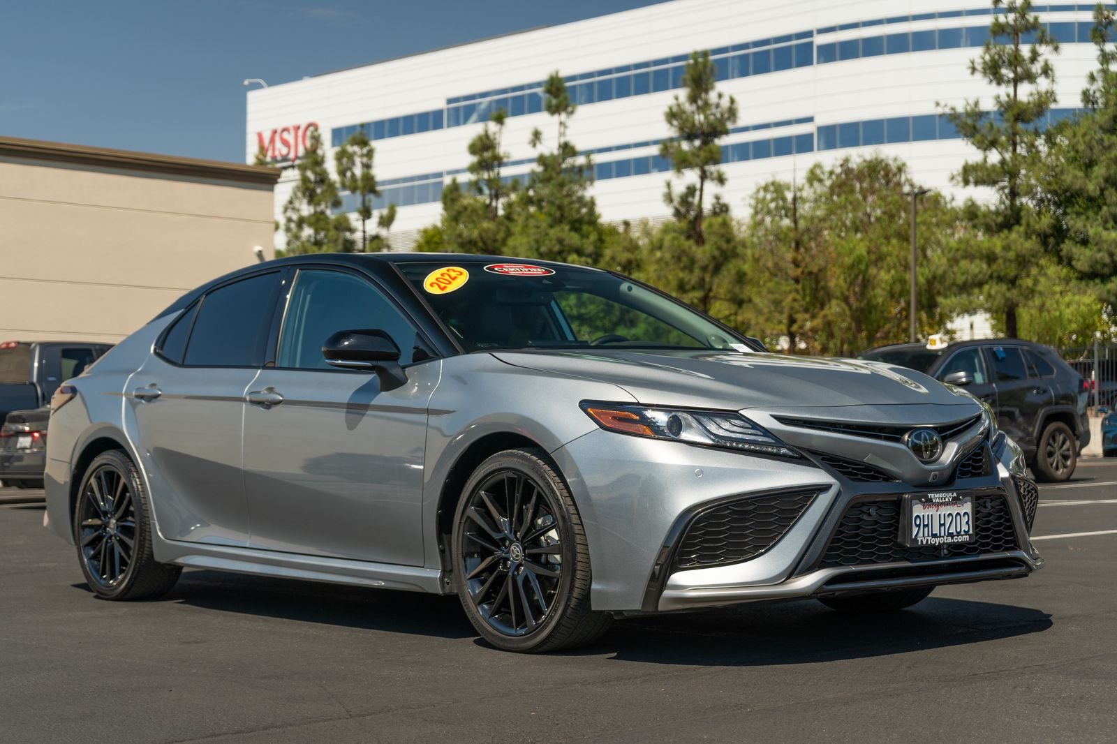 Certified Used 2023 Celestial Silver Metallic Toyota XSE V6 image 5