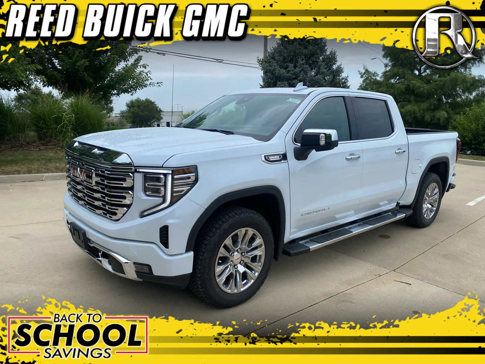 New 2026 Glacier White Tricoat GMC Denali image 1