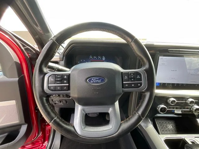 Used 2025 Rapid Red Metallic Tinted Clearcoat Ford Lariat image 13