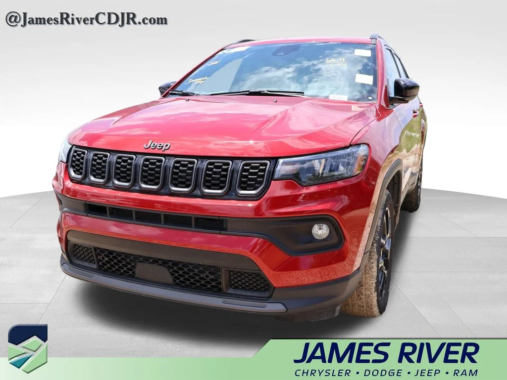 Used 2025 Red Jeep Latitude image 2
