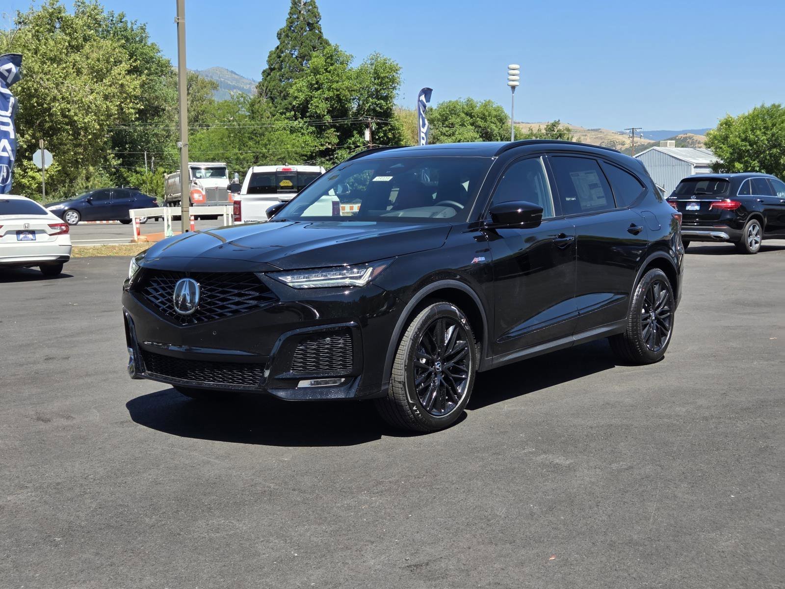 New 2026 Majestic Black Pearl Acura w/A-Spec Advance Package AWD image 1