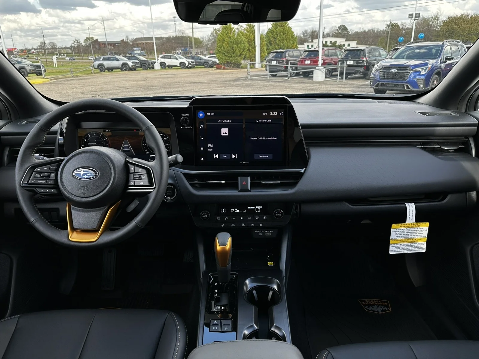 New 2026 GEYSER BLUE Subaru Wilderness image 14