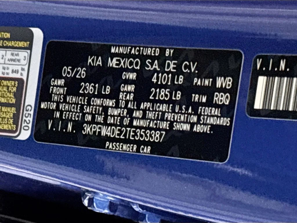 New 2026 Wave Blue Kia GT-Line image 24