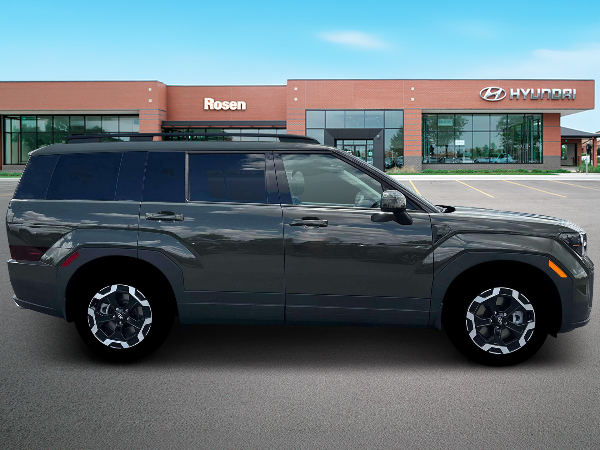 New 2026 Green Hyundai SEL AWD image 9