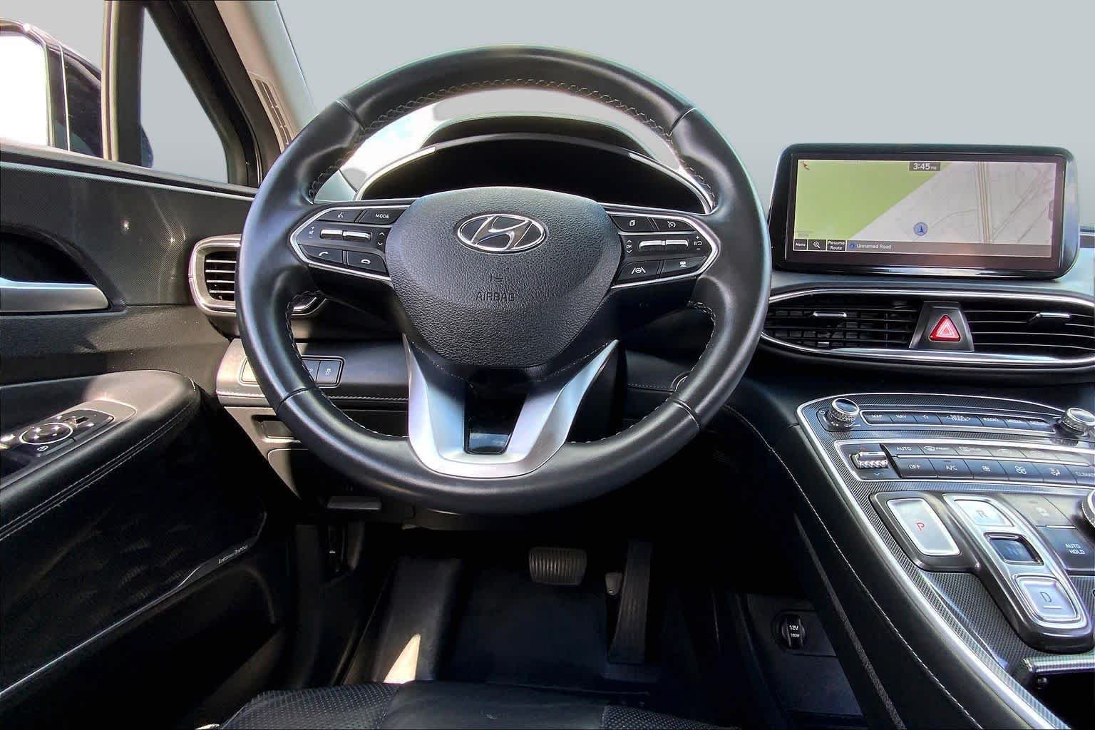 Used 2021 Twilight Black Hyundai SEL image 6