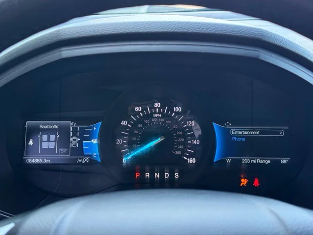 Used 2024 Blue Ford SEL image 25