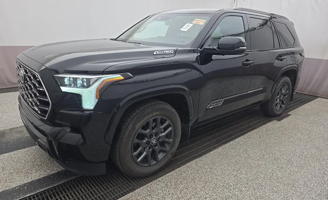 Used 2025 Black Toyota Platinum image 2