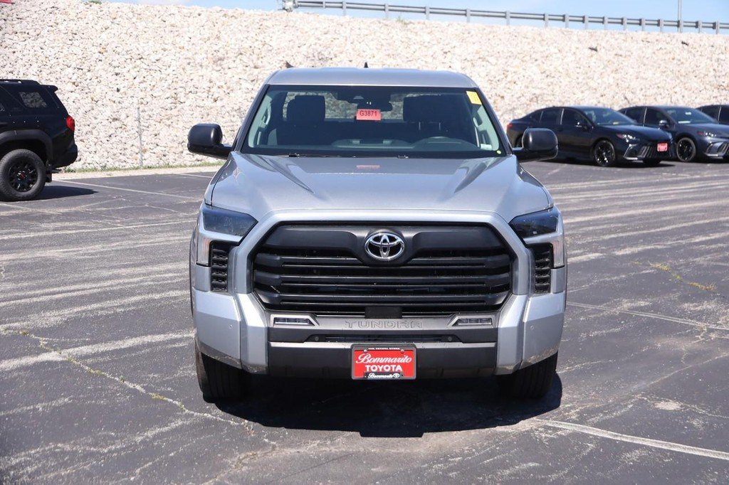 Used 2023 Celestial Silver Metallic Toyota SR5 CrewMax 5.5