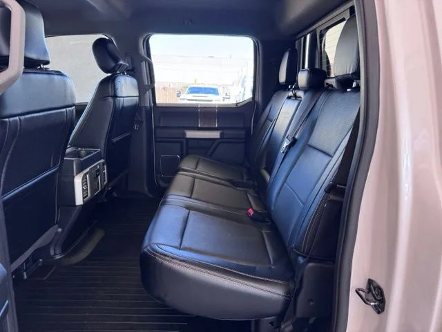 Used 2016 White Platinum Clearcoat Metallic Ford Lariat image 12