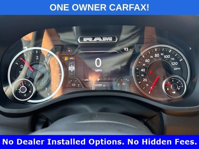 Used 2025 Diamond Black Crystal Pearlcoat Ram Laramie image 5